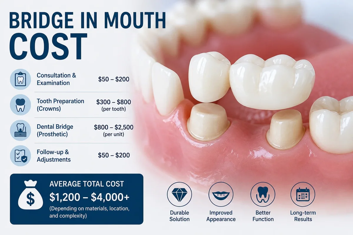 Bridge in Mouth Cost: Quick Answer and What It Means for You 5 bridge in mouth cost