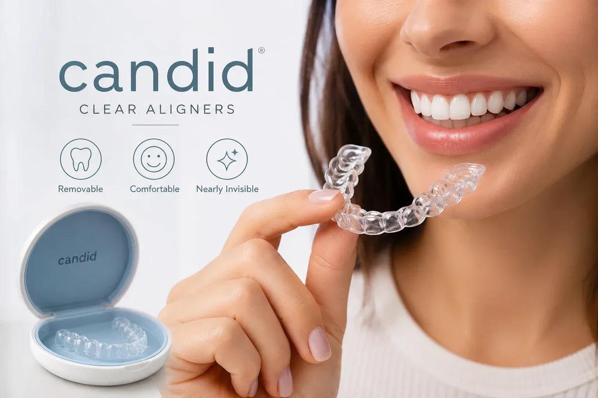Candid Clear Aligners 5 candid clear aligners