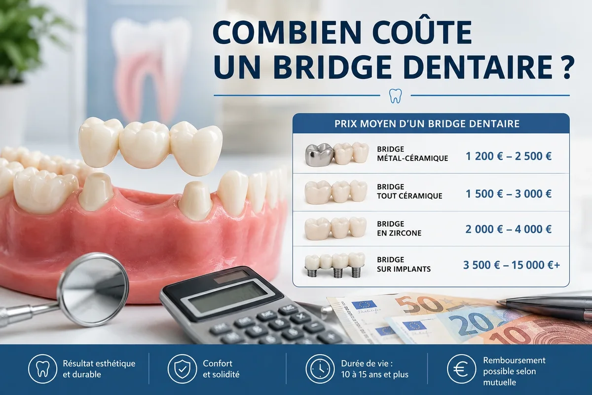 Combien coûte un bridge dentaire ? Guide complet des prix, remboursements et facteurs à connaître 5 combien coûte un bridge dentaire
