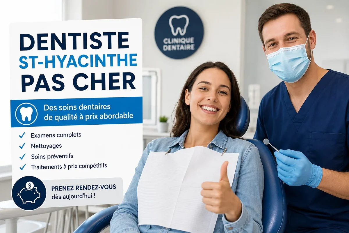 Dentiste St-Hyacinthe pas cher : guide pour trouver des soins adaptés à votre budget 5 dentiste st hyacinthe pas cher