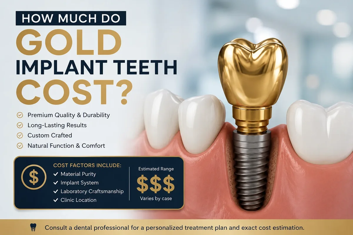 How Much Do Gold Implant Teeth Cost? 5 how much do gold implant teeth cost