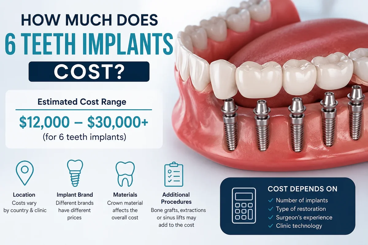 How Much Does 6 Teeth Implants Cost 5 how much does 6 teeth implants cost
