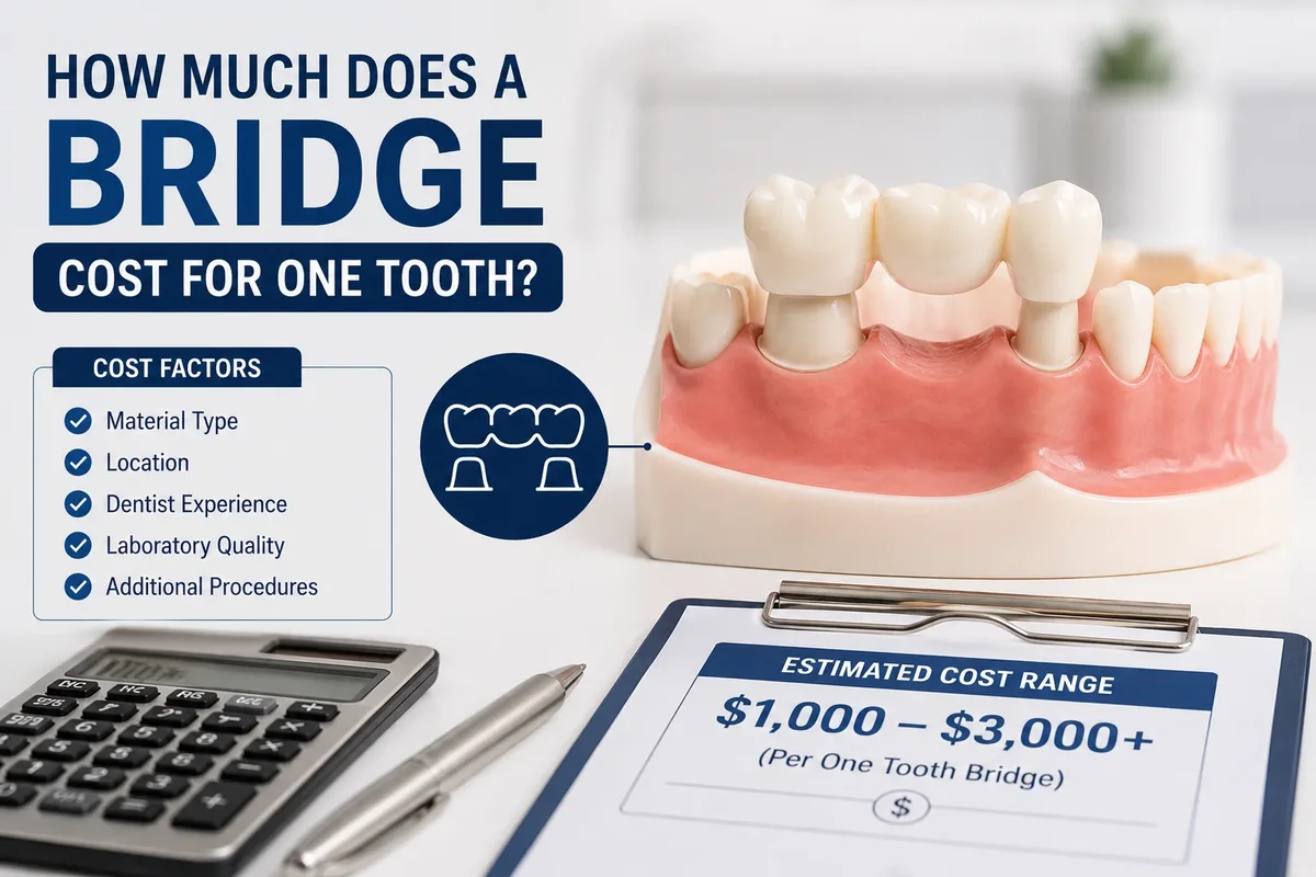 How Much Does a Bridge Cost for One Tooth? 5 how much does a bridge cost for one tooth