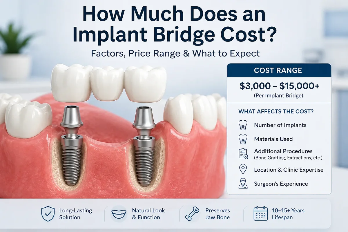 How Much Does an Implant Bridge Cost? A Complete Cost and Treatment Guide 5 how much does an implant bridge cost