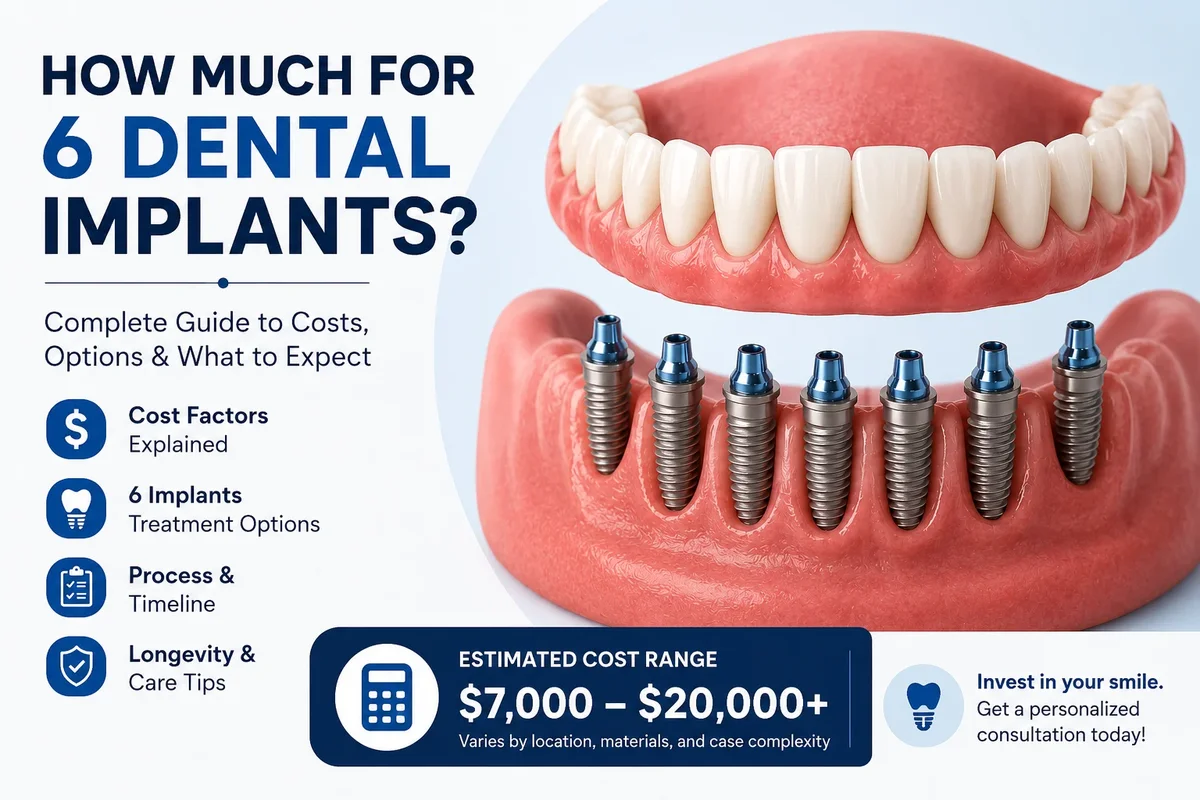 How Much for 6 Dental Implants? A Quick Answer and What It Means for You 5 how much for 6 dental implants
