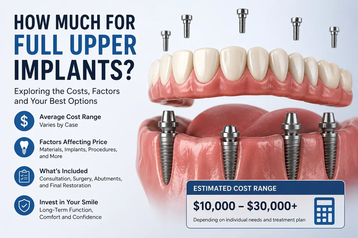 How Much for Full Upper Implants? A Clear First Answer 5 how much for full upper implants