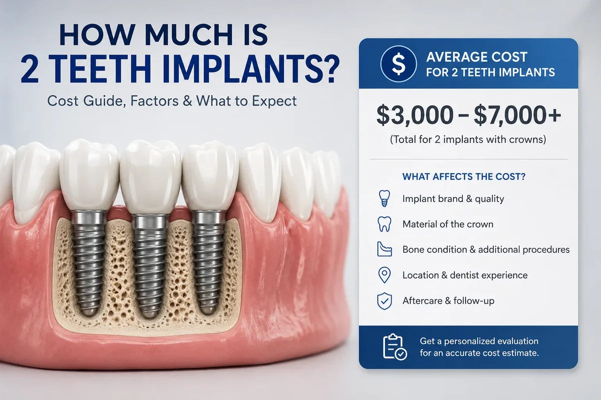 How Much Is 2 Teeth Implants? A Complete Cost and Treatment Guide 5 how much is 2 teeth implants