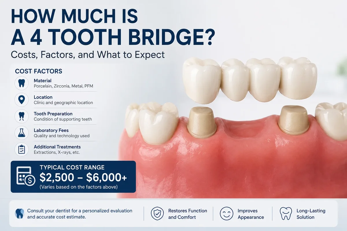 How Much Is a 4 Tooth Bridge? 5 how much is a 4 tooth bridge