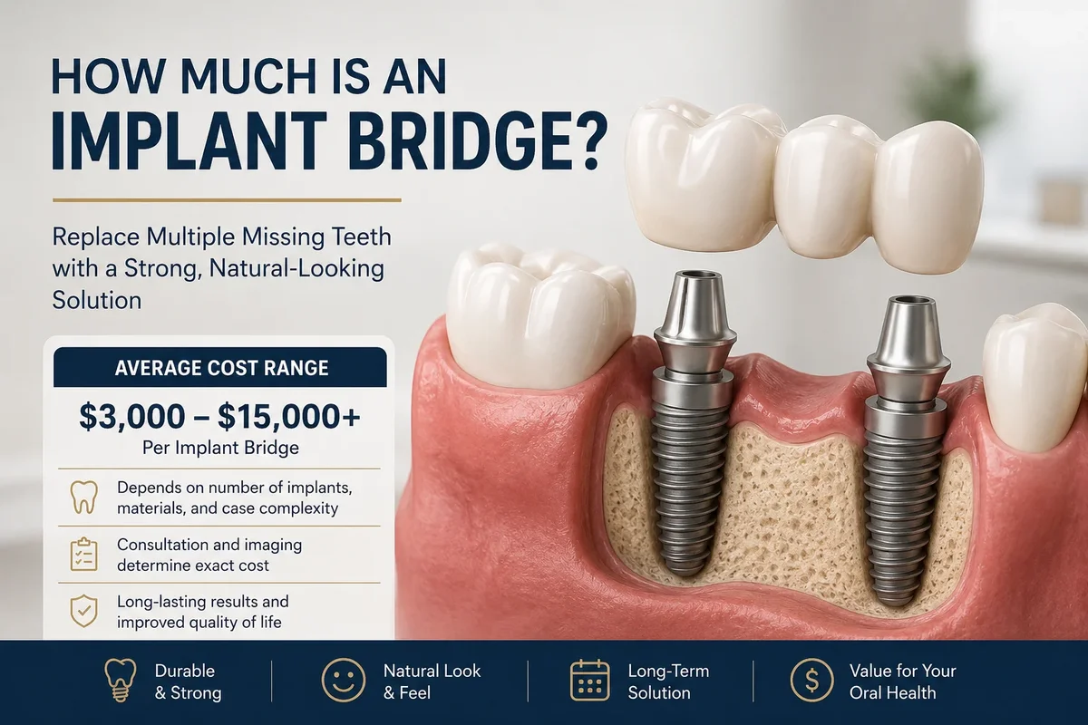 How Much Is an Implant Bridge? A Complete Cost and Treatment Guide 5 how much is an implant bridge