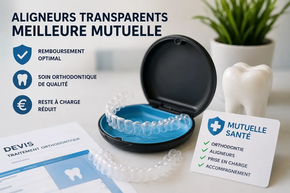 Aligneurs transparents meilleure mutuelle : comment faire le bon choix ? 5 aligneurs transparents meilleure mutuelle