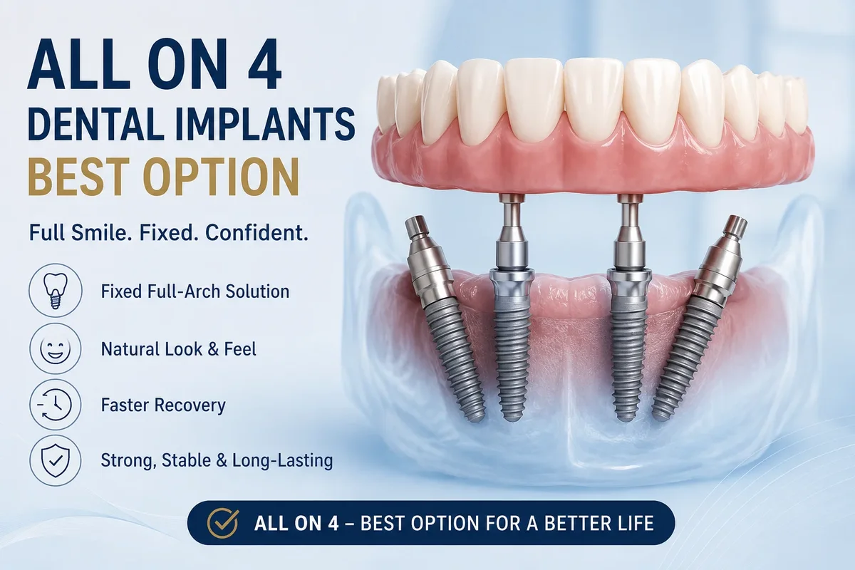 Is All on 4 Dental Implants the Best Option? 5 all on 4 dental implants best option