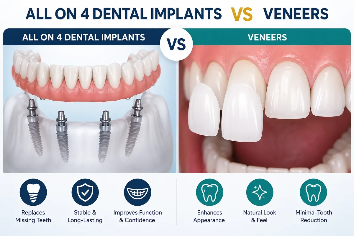 All on 4 Dental Implants vs Veneers 5 all on 4 dental implants vs veneers