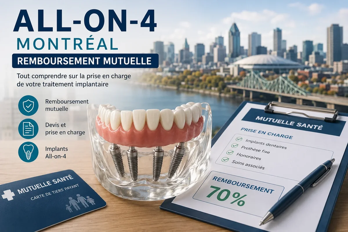 Implants All-on-4 à Montréal : remboursement par la mutuelle 5 all on 4 montréal remboursement mutuelle
