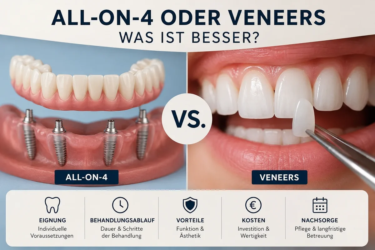 All-on-4 oder Veneers – Was ist besser? 5 all on 4 oder veneers was ist besser