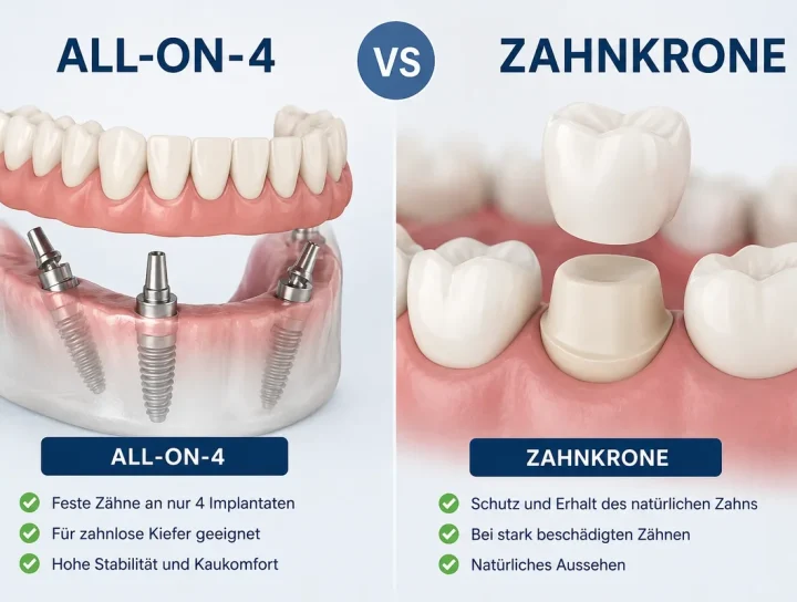 All-on-4 vs. Zahnkrone: Welche Lösung ist die bessere Wahl? 12 all on 4 vs zahnkrone