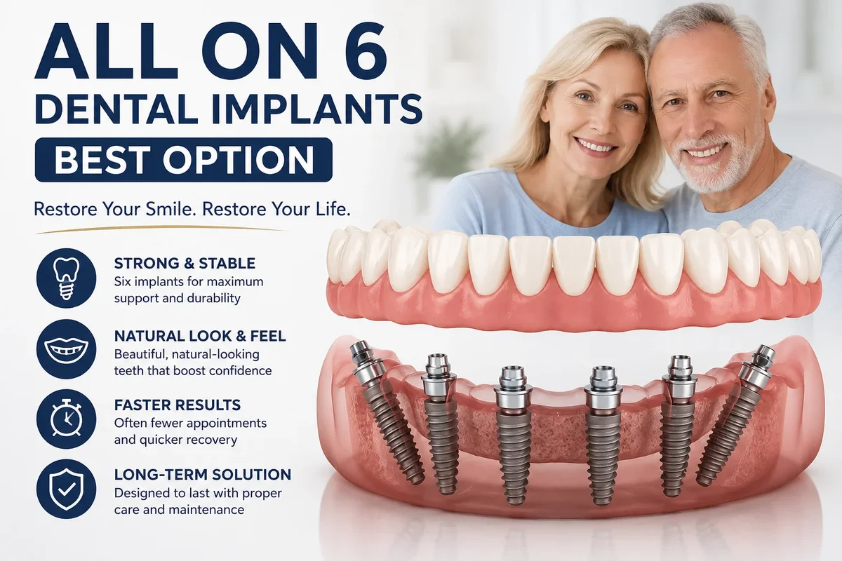 All on 6 Dental Implants Best Option 5 all on 6 dental implants best option
