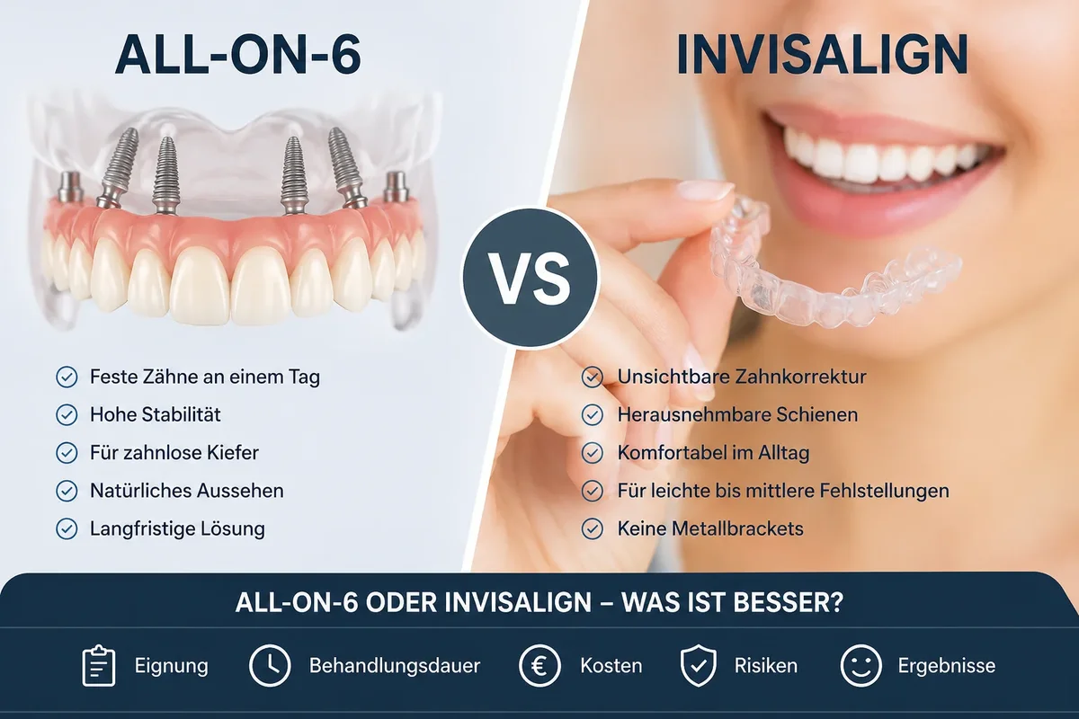 All-on-6 oder Invisalign – Was ist besser? 5 all on 6 oder invisalign was ist besser