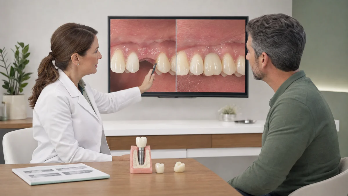 dental implants before and after dental implants before and after