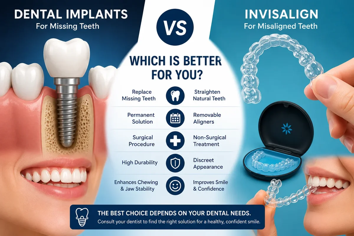 Dental Implants or Invisalign Which Is Better? 5 dental implants or invisalign which is better