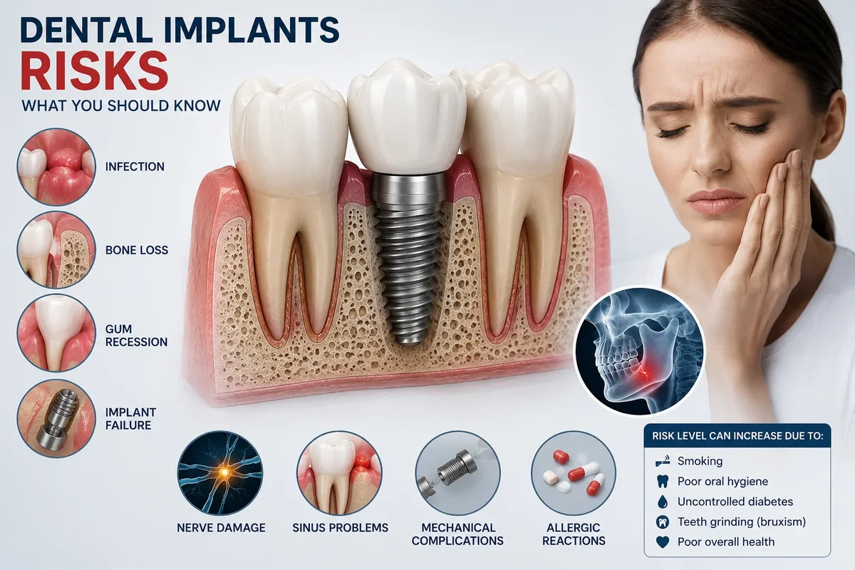 Dental Implants Risks 5 dental implants risks
