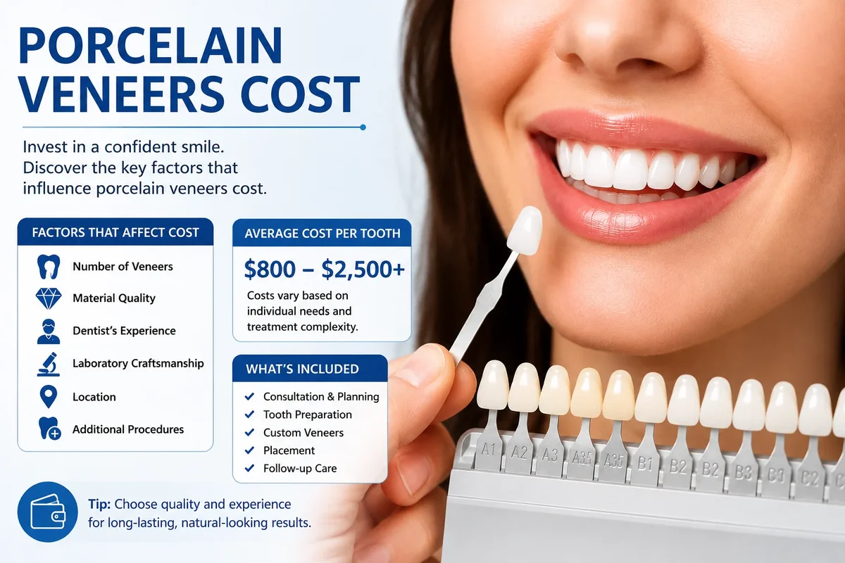 Porcelain Veneers Cost: What You Need to Know First 5 porcelain veneers cost