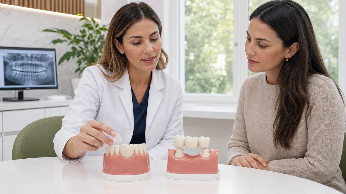 porcelain veneers or dental bridge which is better porcelain veneers or dental bridge which is better