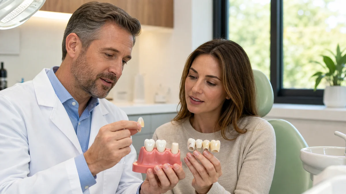 porcelain veneers vs dental bridge porcelain veneers vs dental bridge