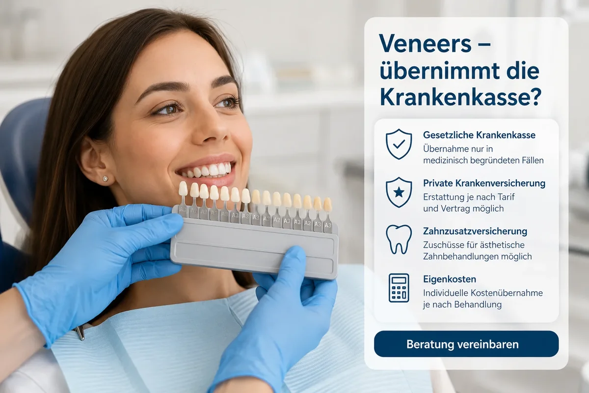 Übernimmt die Krankenkasse Veneers? 5 veneers krankenkasse übernimmt