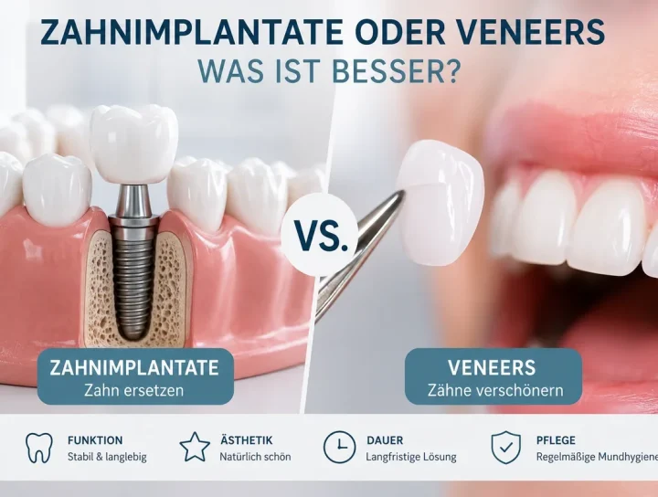 zahnimplantate oder veneers was ist besser