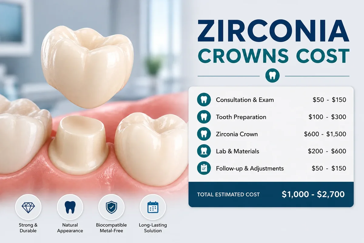 Zirconia Crowns Cost: What You Need to Know Before Treatment 5 zirconia crowns cost