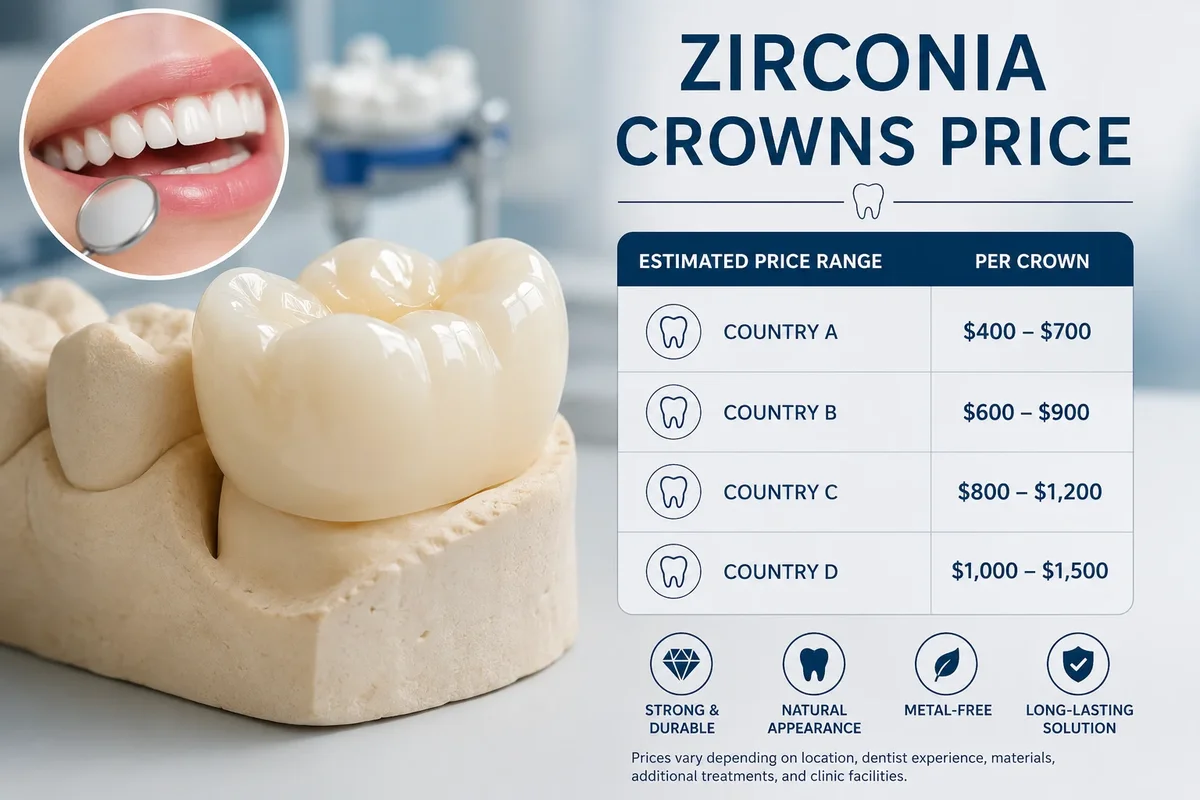 Zirconia Crowns Price: What You Should Know Before Making a Decision 5 zirconia crowns price